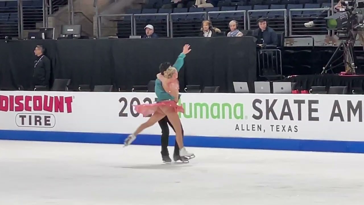 Majorie LaJoie/Zachary Lagha Skate America 2023 Friday FD Practice