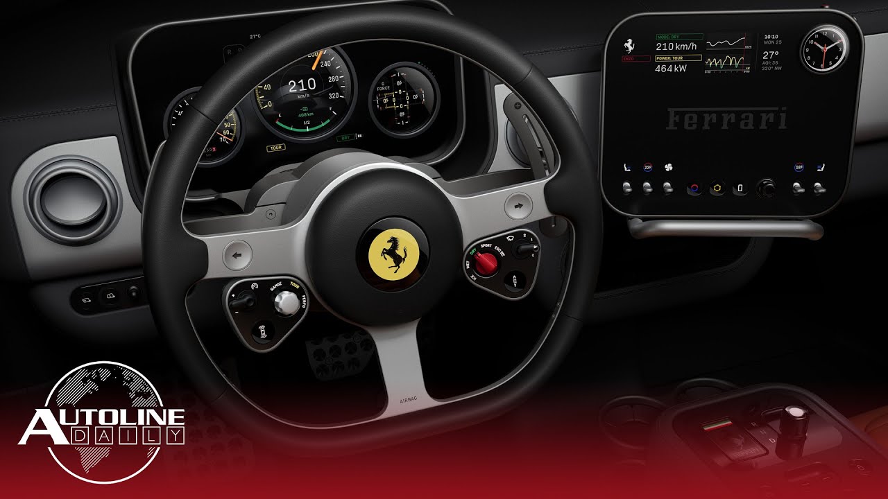 New Design House Styles Ferrari's 1st EV; Tesla Details Semi with 1,000+ HP - Autoline Daily 4230