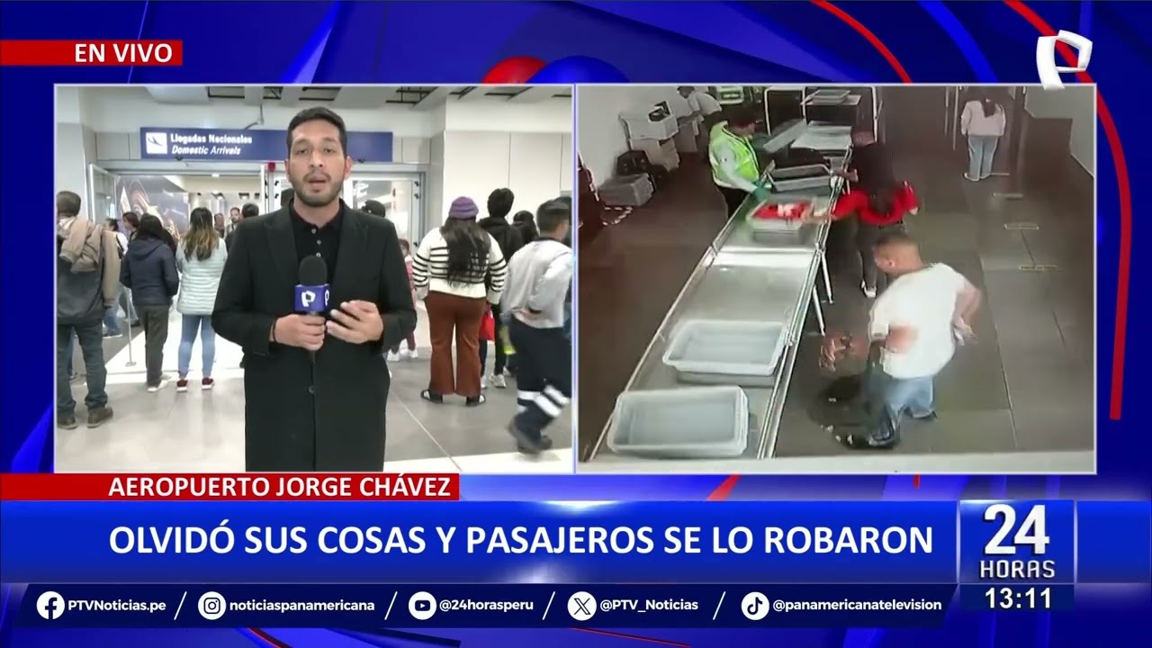 Hurto en aeropuerto de Piura: pasajeros se llevan pertenencias olvidadas en control de seguridad