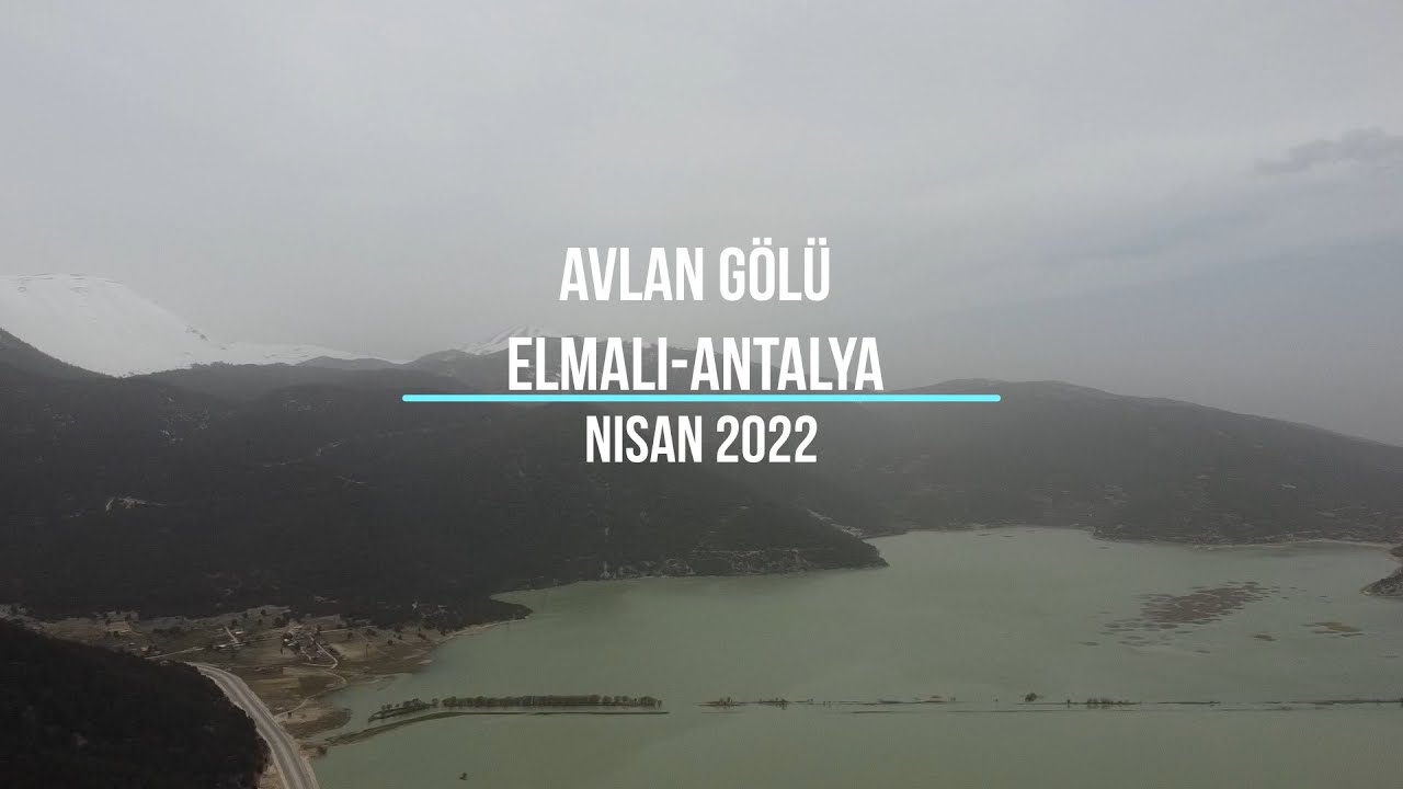 Dinlendirici Drone Videoları - Avlan G&ouml;l&uuml; - Elmalı Antalya