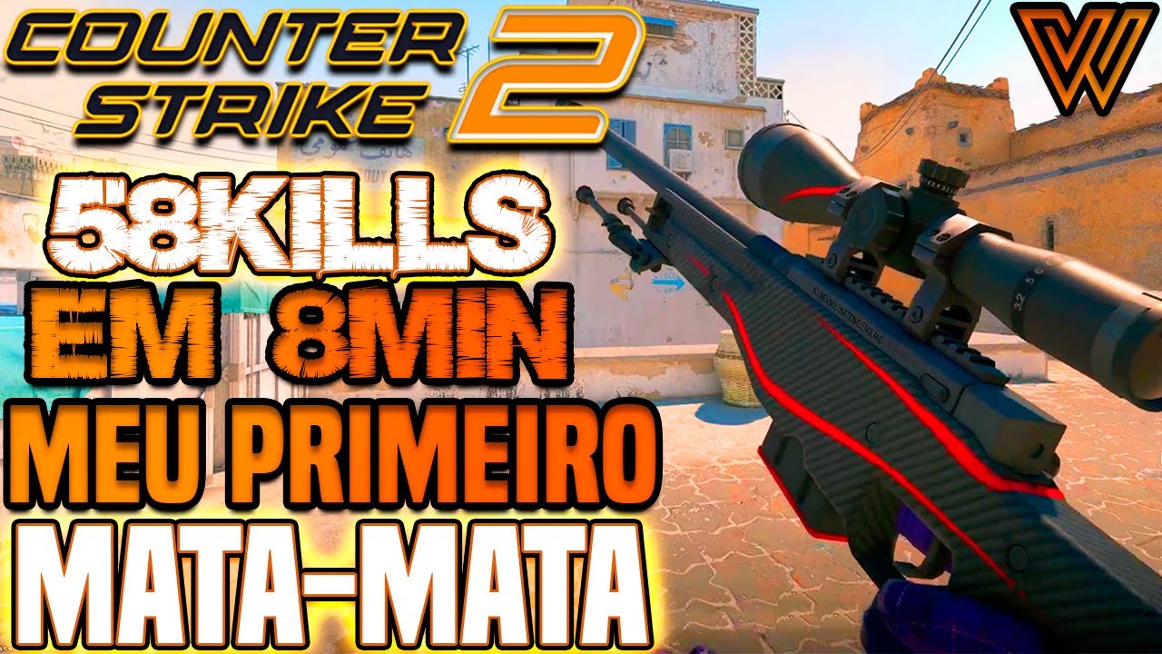 Jogando o MATA-MATA Pela PRIMEIRA VEZ no COUNTER-STRIKE 2 | Deathmatch / DM Gameplay CS2