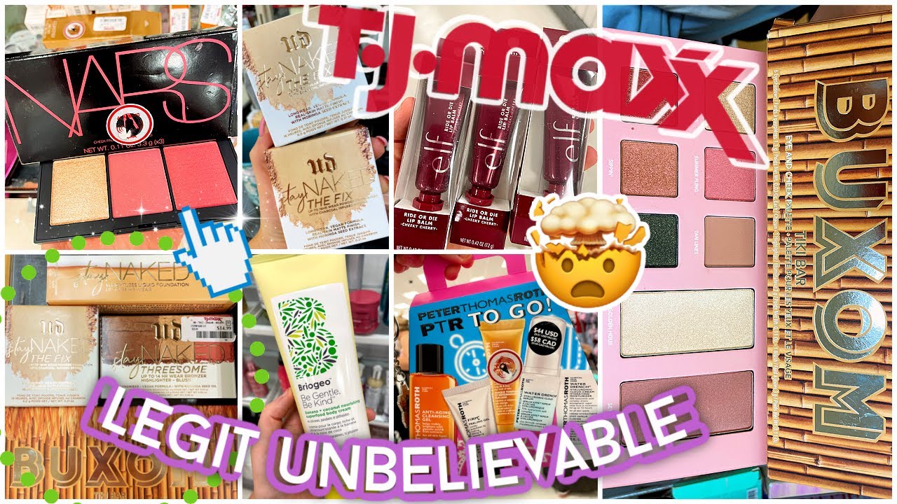TJ MAXX IS JAM PACKED!! TONS OF EYESHADOW PALETTES, NARS, URBAN DECAY, ELF, GOODBYE MORPHE?! & MORE!