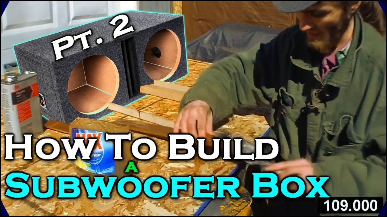 How To Build A Subwoofer Box 2 | Beginner Car Audio Tutorial - Dual 12