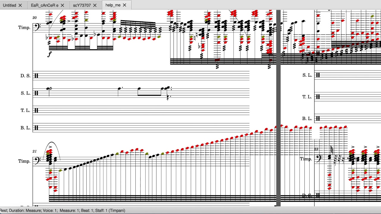 Central Elementary School Drumline warm up packet