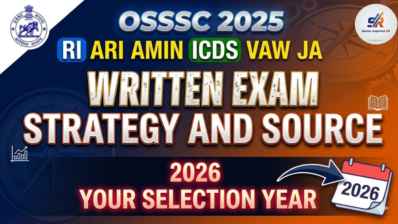 OSSSC RI ARI AMIN 2025: 50 Days Smart Strategy & Best Sources 🔥 Senior Aspirant sr 