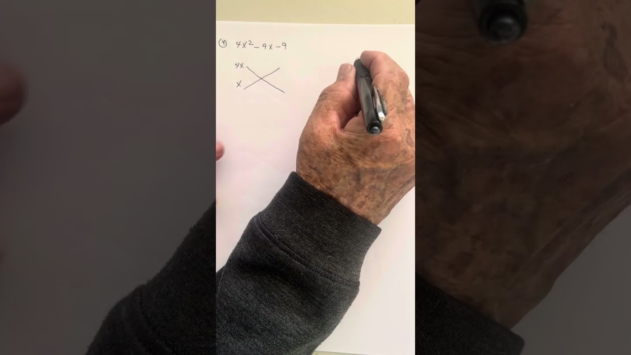 Factorizar trinomios de la forma( ax2 + bx + c).