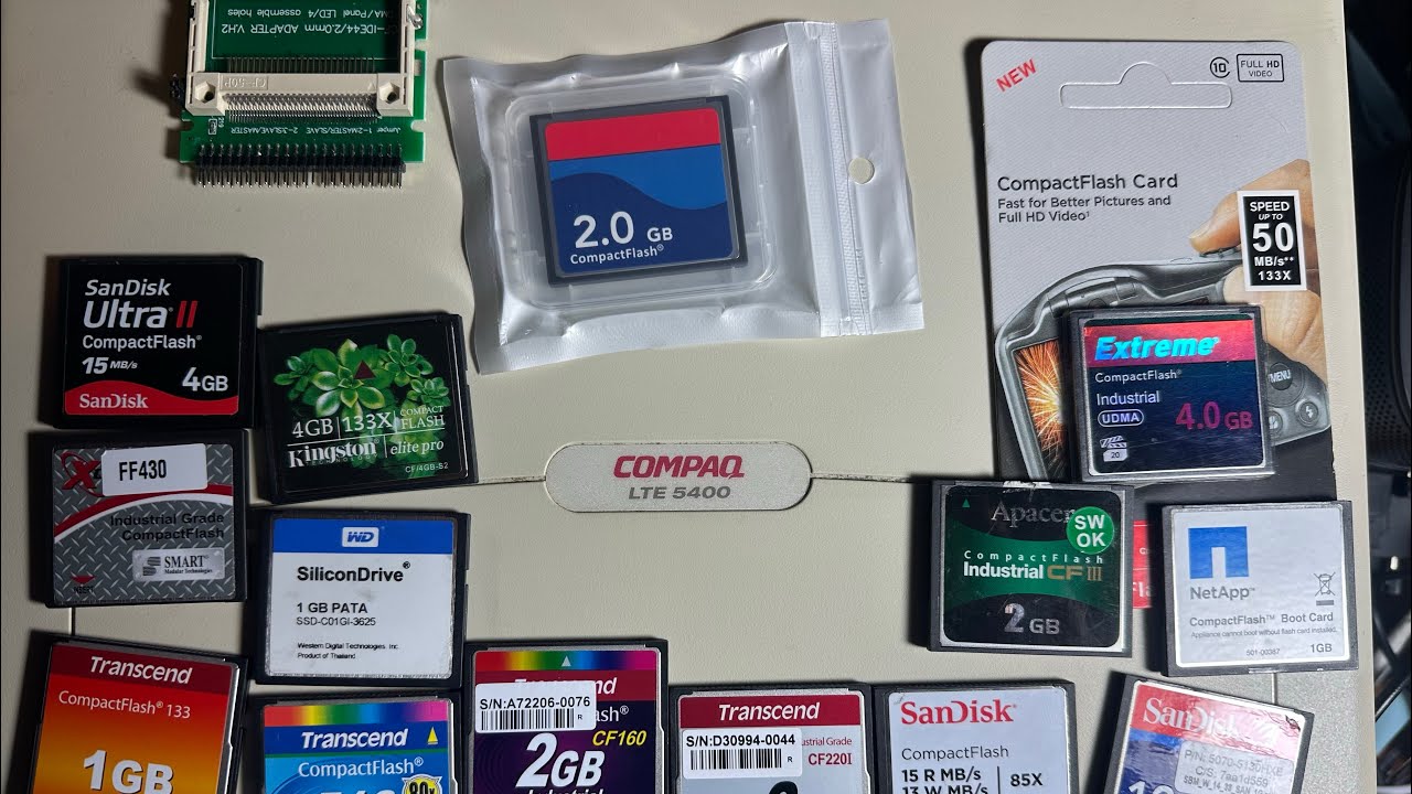Замена современных жестких дисков на Compaq LTE 5000. Какие у меня есть варианты?