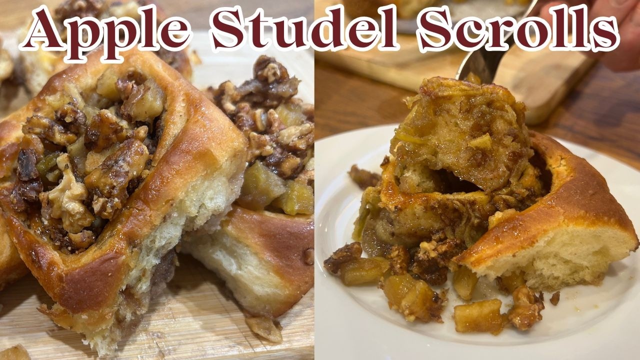 Apple Strudel Cinnamon Scrolls Recipe