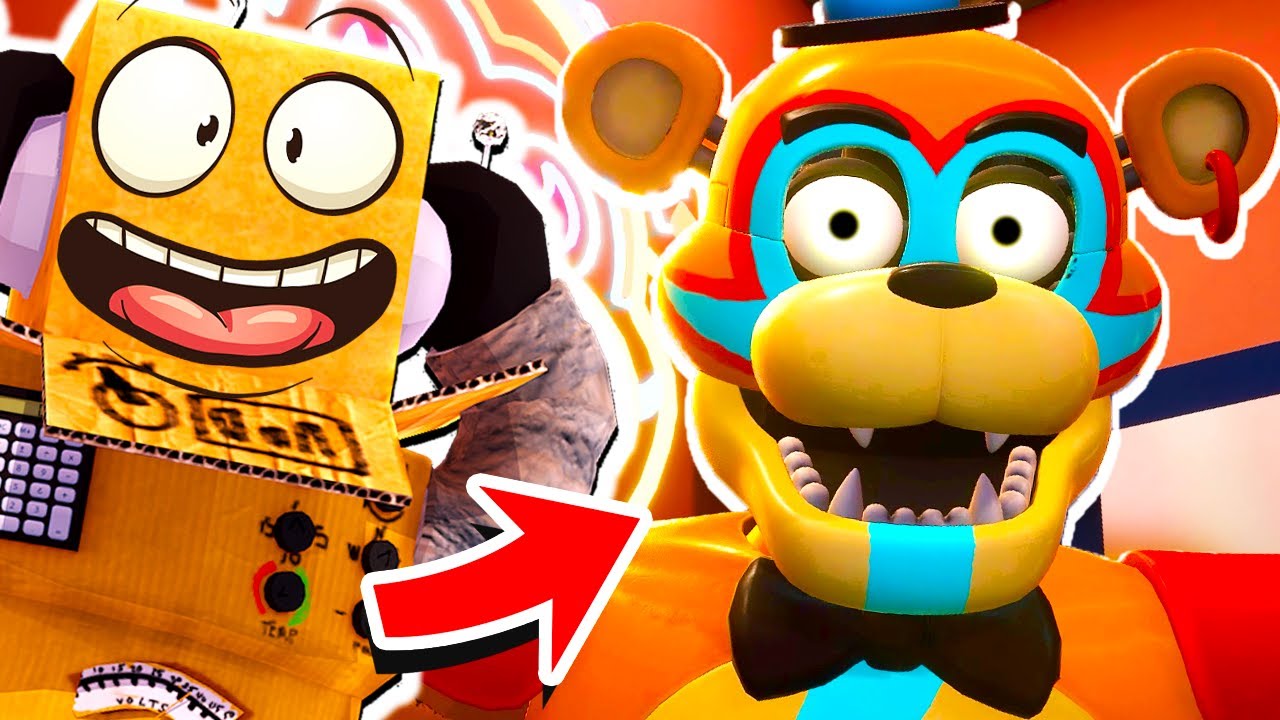 ШОК! ФНАФ 9 БЕЗУМНЫЙ АНИМАТРОНИК #1 FNAF SECURITY BREACH! ФНАФ СЕКЬЮРИТИ БРИЧ