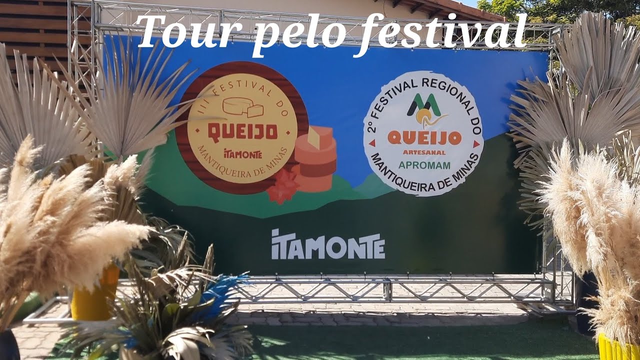 Festival de queijos em Itamonte, MG.