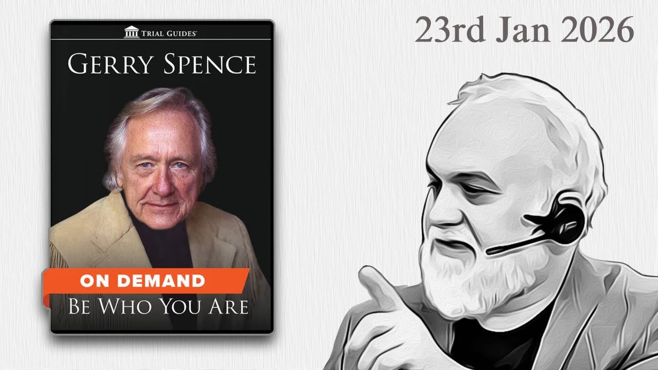 Gerry Spence on Trusting Your Fear, Not Fighting It | Tip of the Day 1/23/26