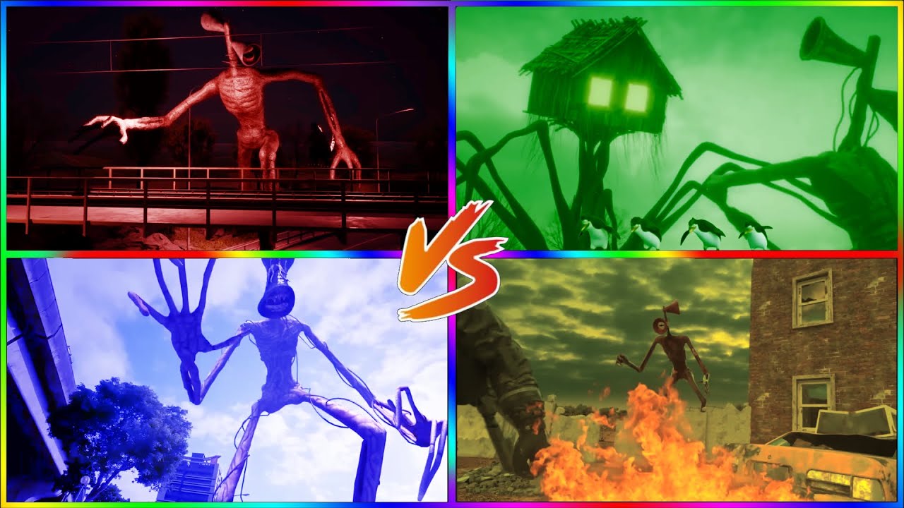 Siren Head Hause Head Megamix MegaBattle #electronicmusic #sirenchallenge #sirenhead #coffindance