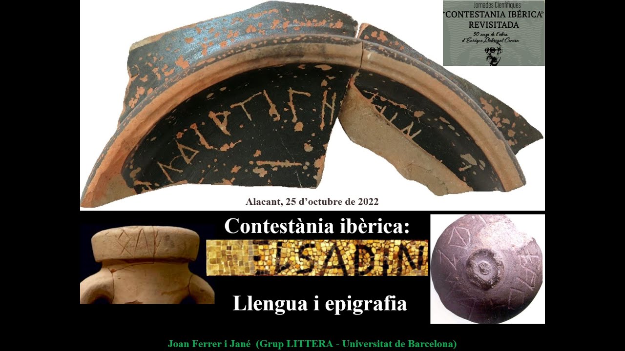 Epigrafia i Llengua ibèrica a la Contestània