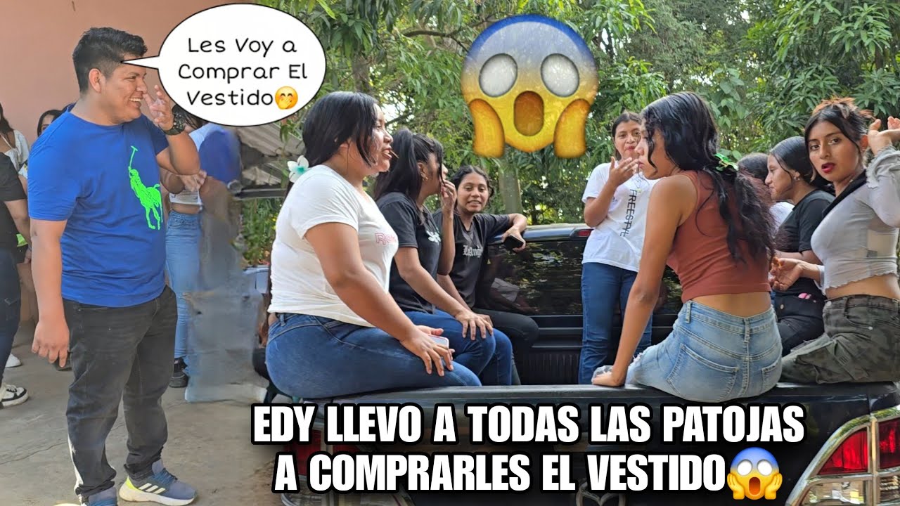 EDY Decidio Llevar a Las Chicas A Comprarles El Vestido Para La Boda😱Ellas Estan Muy Emocionadas🤭