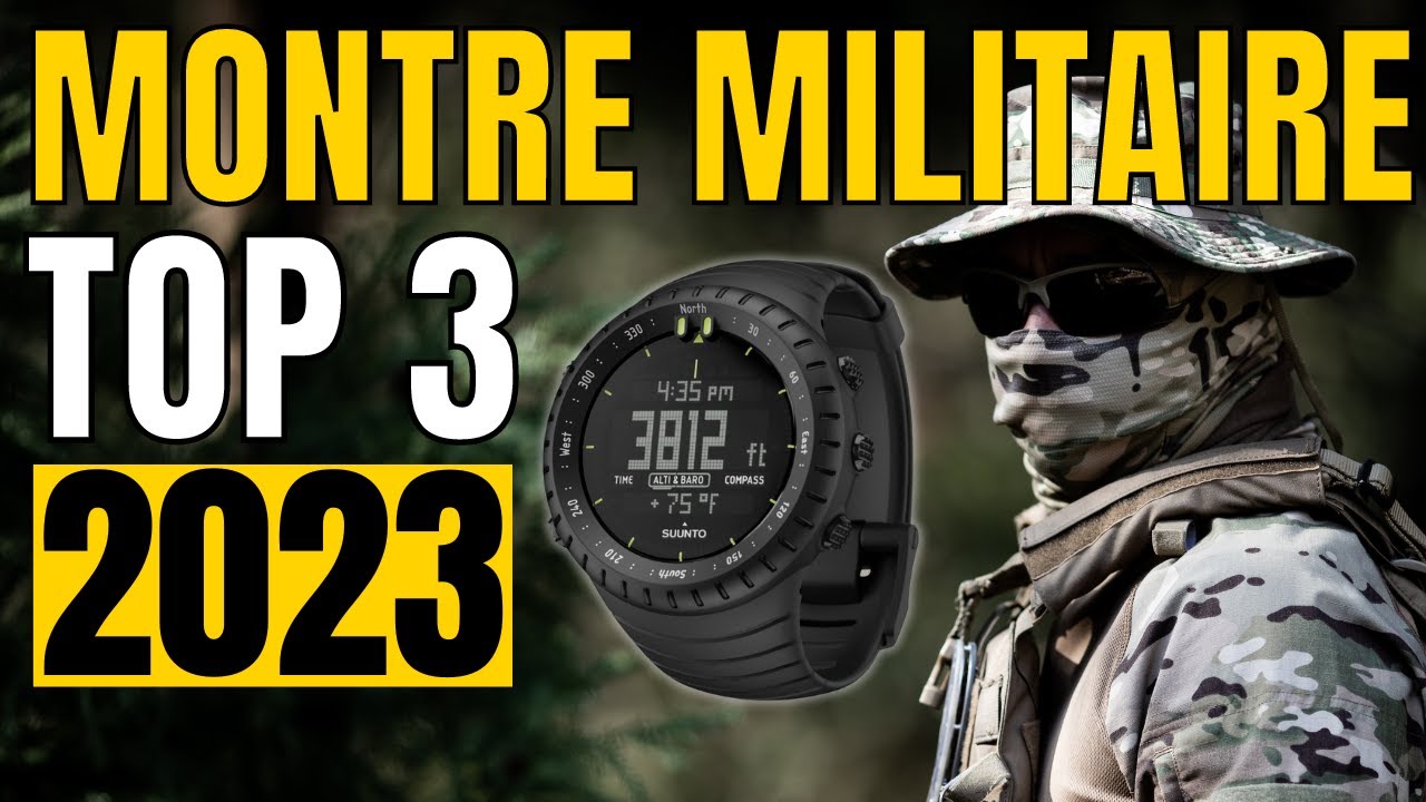 TOP 3 : Meilleure Montre Militaire 2023