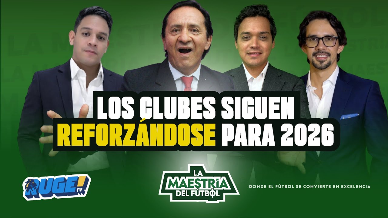 EN VIVO 🟢 LOS CLUBES SIGUEN REFORZÁNDOSE PARA 2026