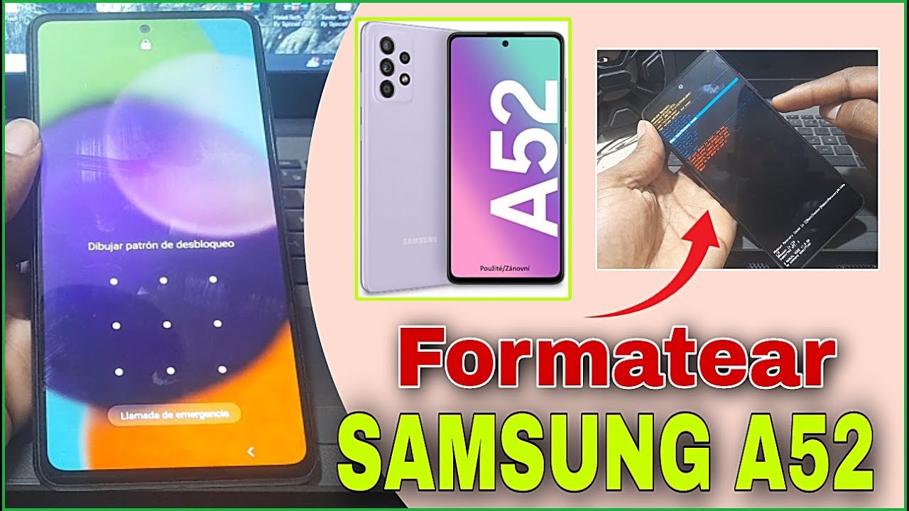 Samsung Galaxy A52 | HARD RESET  Formatear Samsung A52