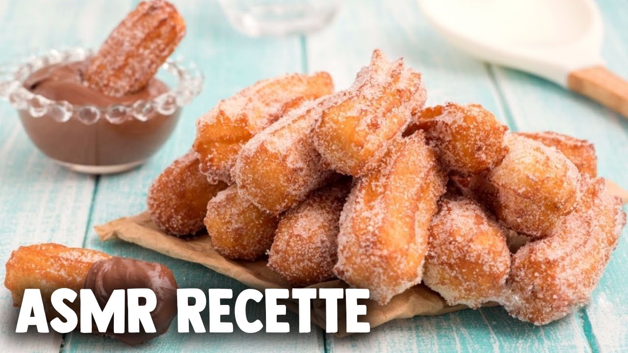 ASMR FR : RECETTE DE VRAI CHURROS ESPAGNOL + DEGUSTATION
