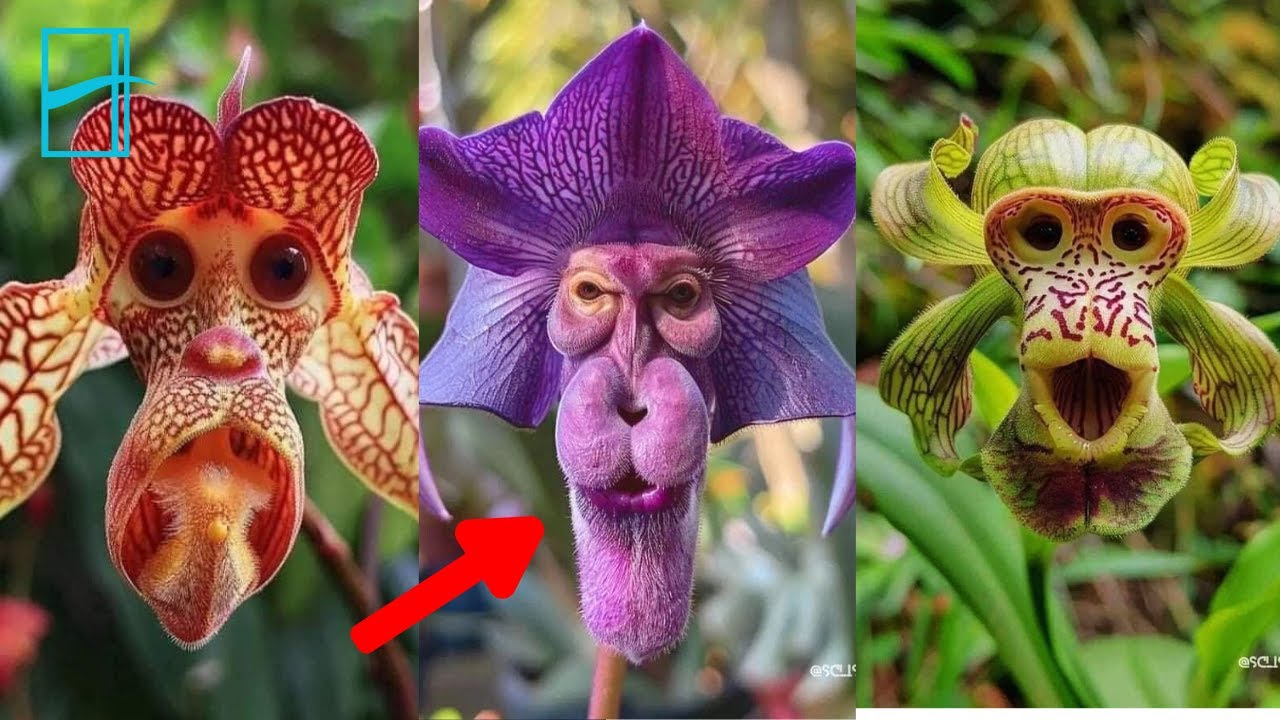 Orqu&iacute;dea Cara De MONO - LAS ORQU&Iacute;DEAS M&Aacute;S RARAS DEL MUNDO 😱 Solo les falta Hablar