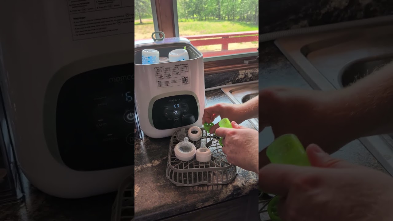 Momcozy Bottle Washer, Sterilizer, and Dryer #bottlewashingmachine #momcozy