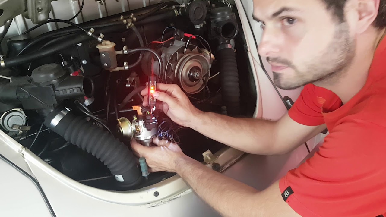 Como testar distribuidor com sensor hall