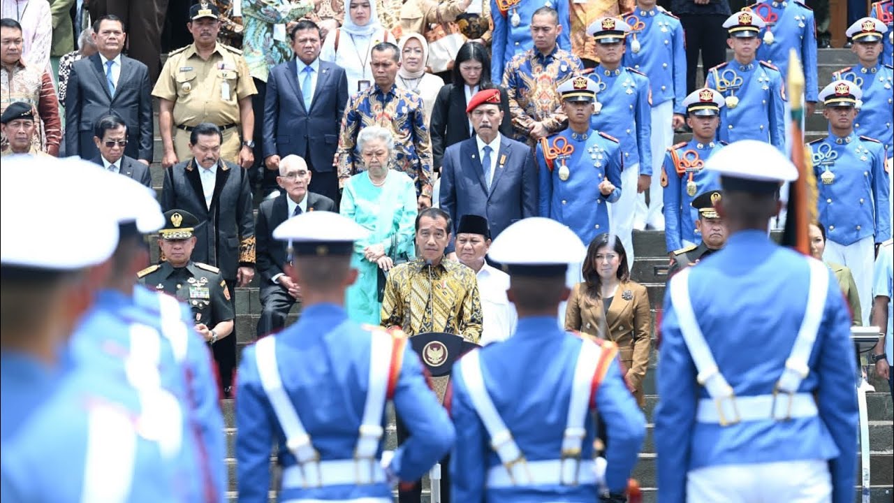 Presiden Jokowi Resmikan Graha Utama Akmil, Magelang, 29 Januari 2024