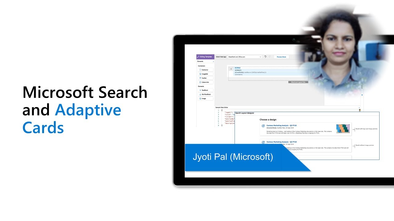 Microsoft Search and Adaptive Cards