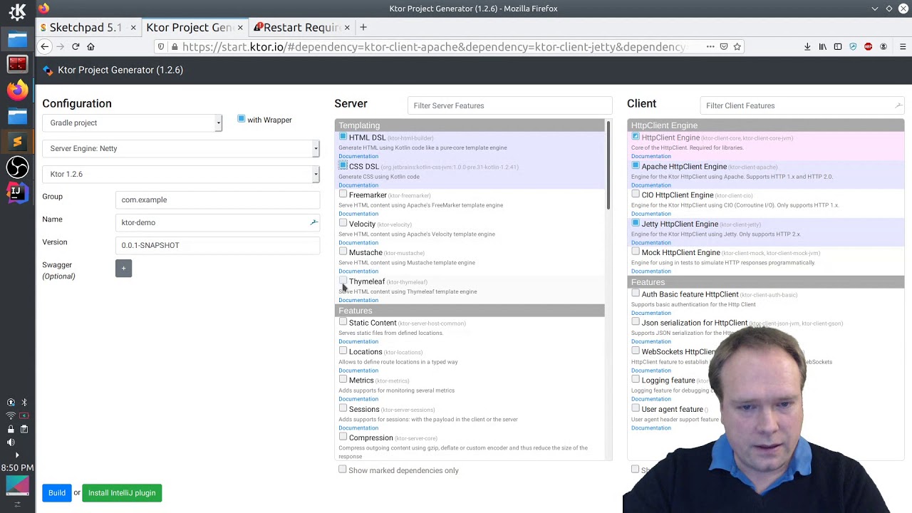 kotlin ktor up and running