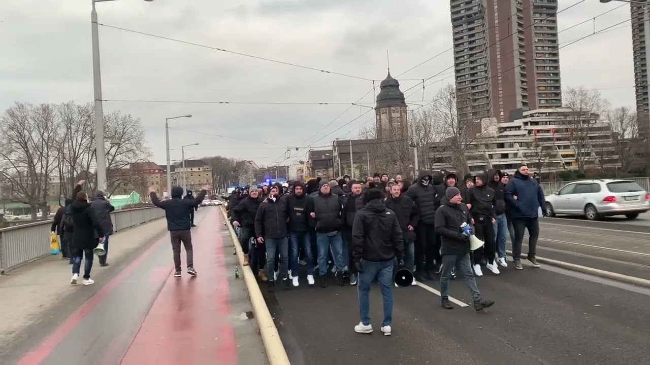 BH Fanaticosi preplavili ulice Mannheima, odjekuju pjesme centrom grada