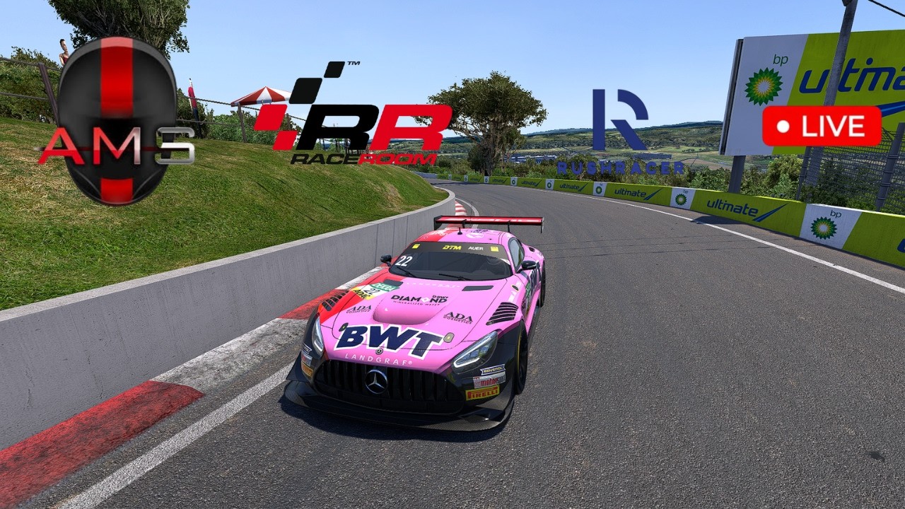 Sobotní závodní stream AMS 1 VSM - Malajsie, R3E 2h Bathurst