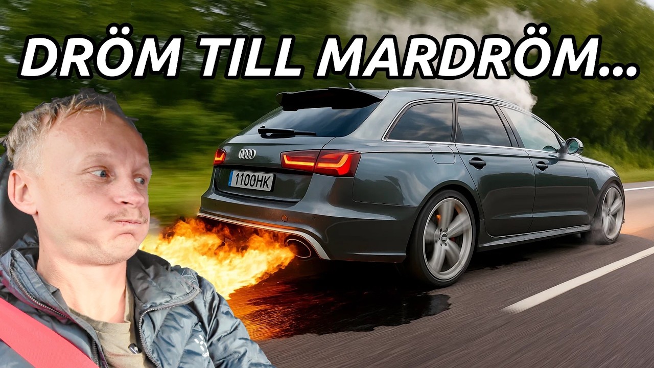 KÖR SÖNDER 1100HK AUDI RS6 - SVERIGES SNABBASTE