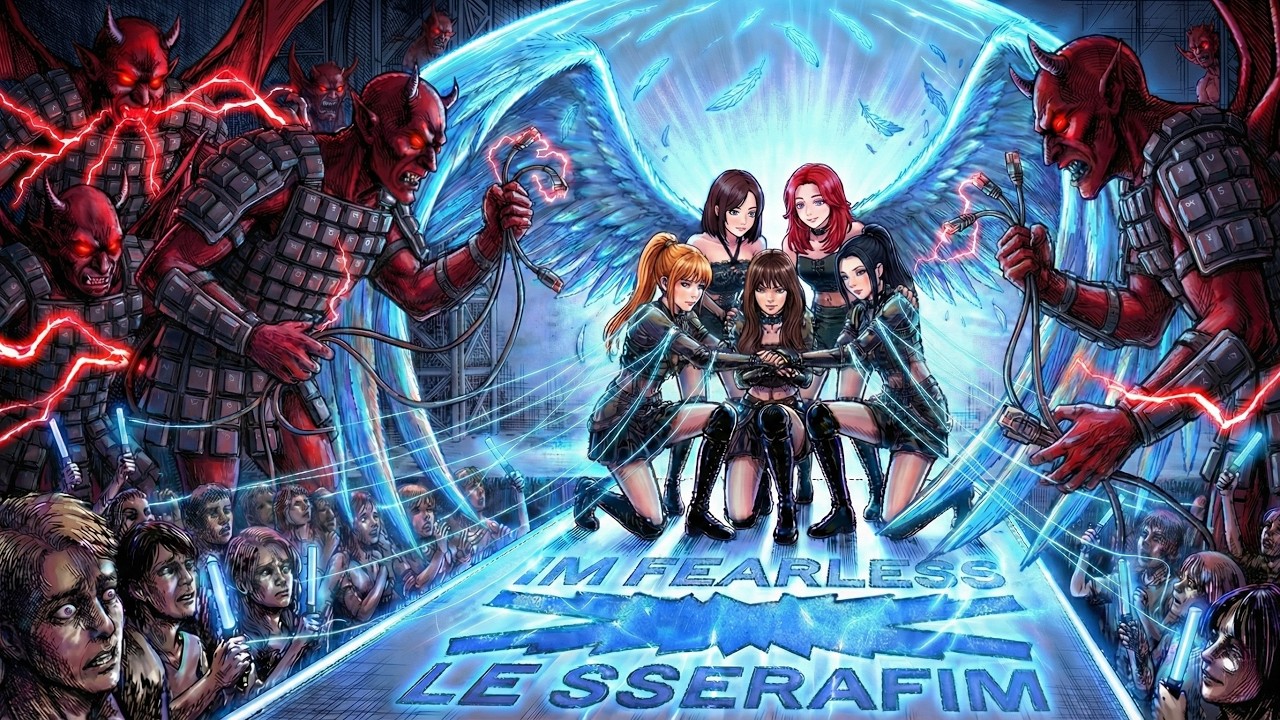 【LE SSERAFIM】她們用擁抱擋下了世界的惡意 — 讀懂傷痕的意義，喚起你曾經的一絲熱血與羈絆