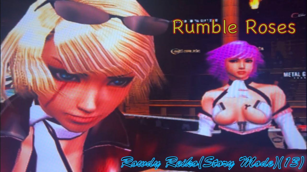 Rumble Roses PS2 - Rowdy Reiko(Story Mode)(13)