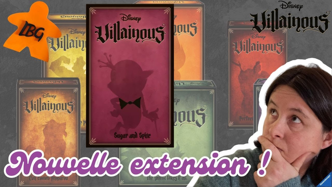 Nouvelle boîte Disney Villainous ! (unboxing)
