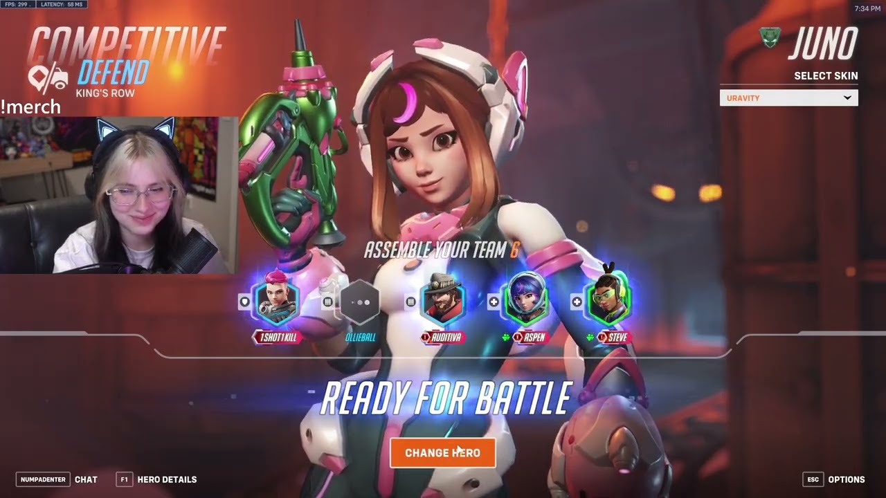 35K HEALS! ASPEN - BEST JUNO OVERWATCH SEASON 13 TOP 500