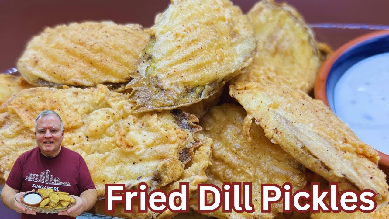 Fried Dill Pickles -A Favorite Appetizer You Can Have Ready FAST For Friends & Family Get Togethers