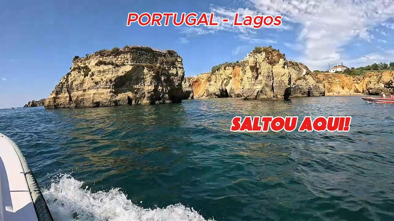 PRAIA DE LAGOS EM PORTUGAL