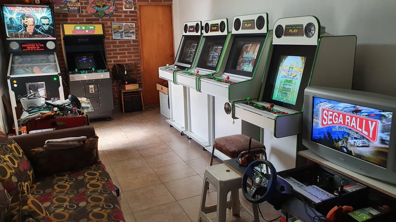 Así esta mi salón ARCADE en marzo 2025.