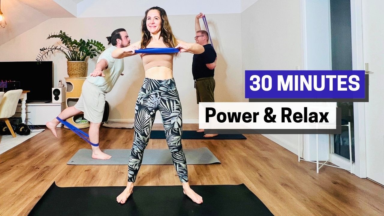 30 Minute HIIT & Resistance Band Workout | Full Body Burn + Strength Training