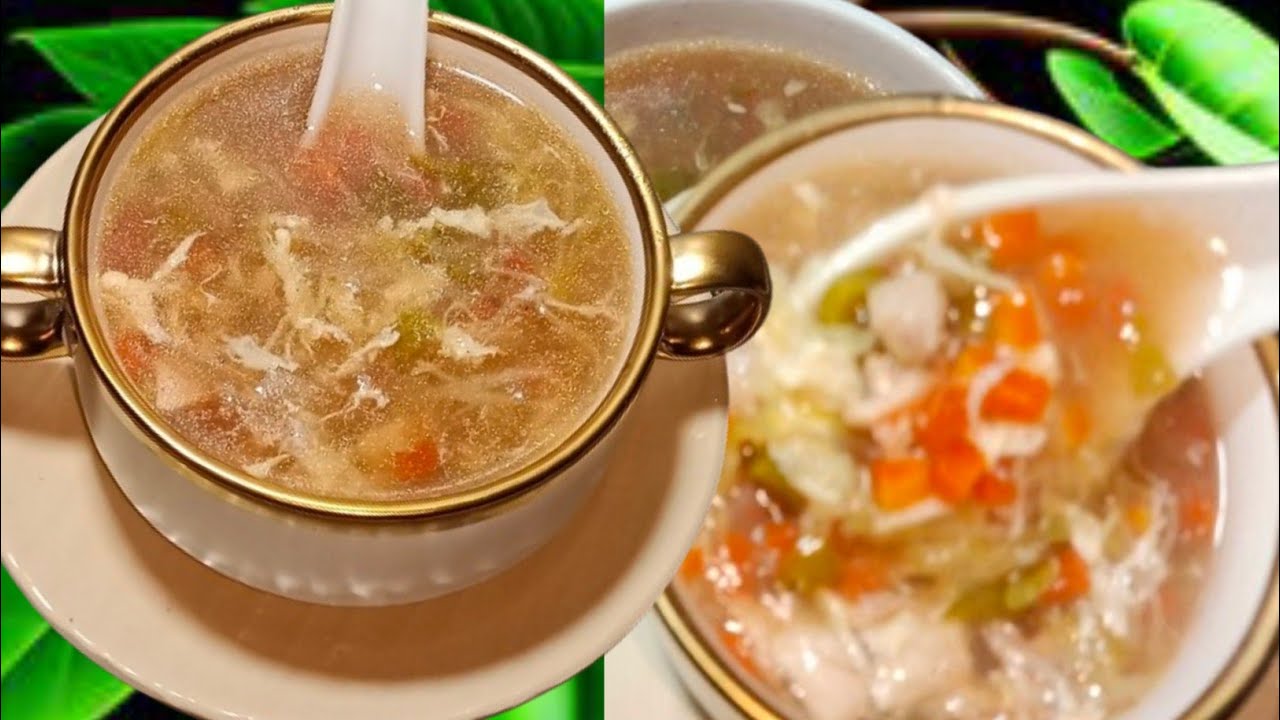 Chicken Soup Recipe By Damane Zahra Kitchen | Chicken Hot And Sour Soup Recipe | Soup New Recipe 