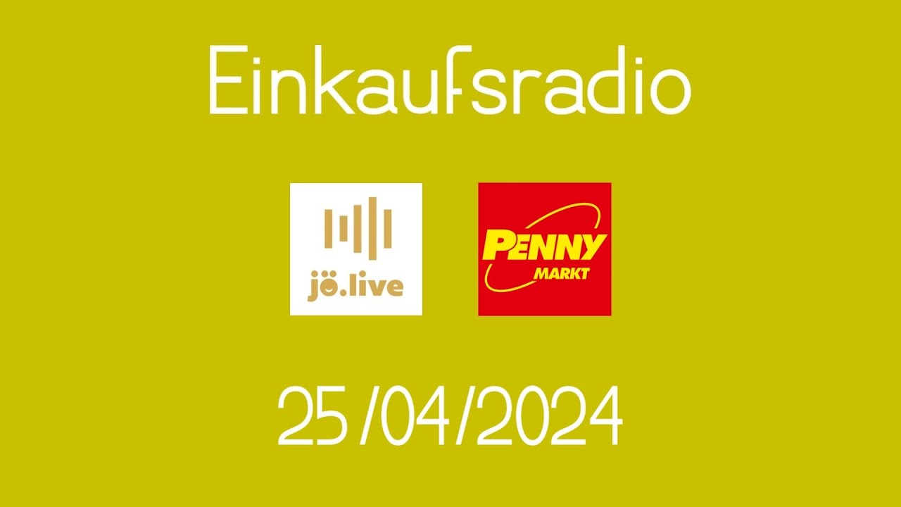 Jö.live Penny (Autriche) - Extrait radio in-store