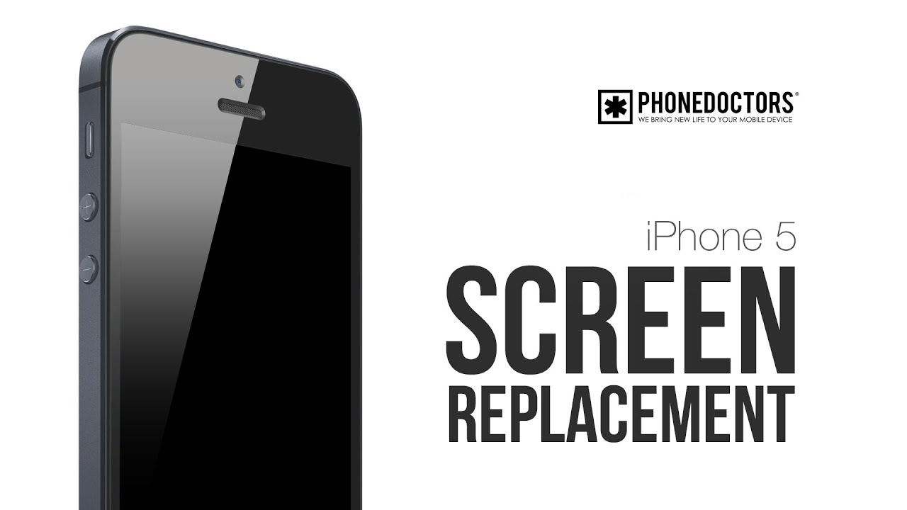 iPhone 5 Screen Repair Video - Complete Screen Version