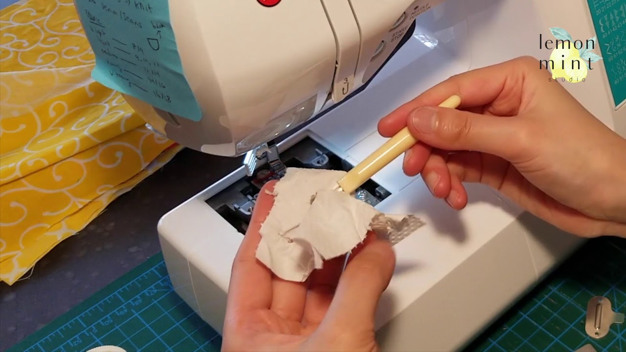 How to easily clean your sewing machine (for Singer Stylist 7258)