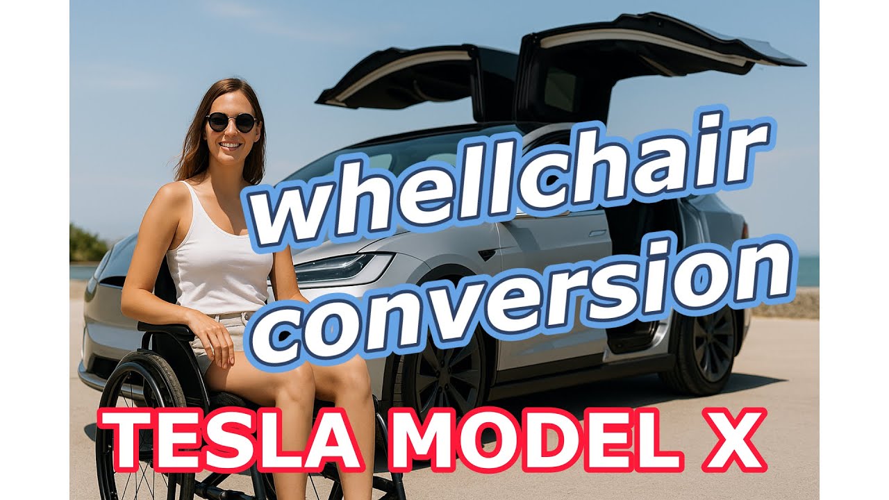 This Tesla Model X is Fully Wheelchair Accessible &ndash; Middle Row Removed!