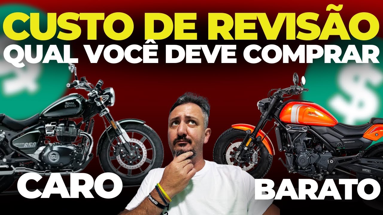 CUSTO de REVISÃO, preço e potência: Nova SBM 600 ou Super Meteor 650, QUAL é a MELHOR?