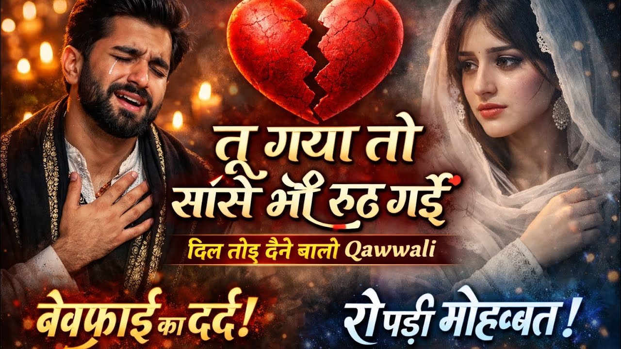 तू गया तो सांसें भी रूठ गईं | Broken Heart Qawwali | Bewafa Mohabbat Sad Song 2026