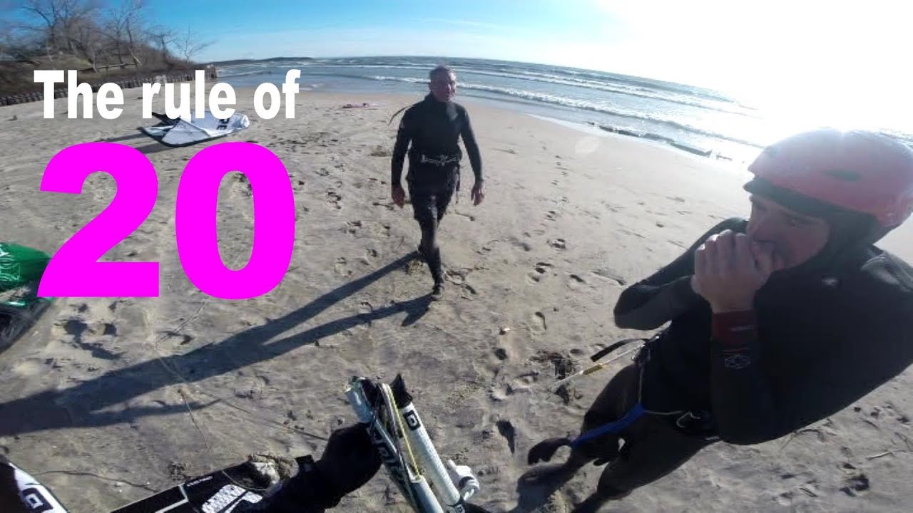 The rule of 20: Kiting in the cold.