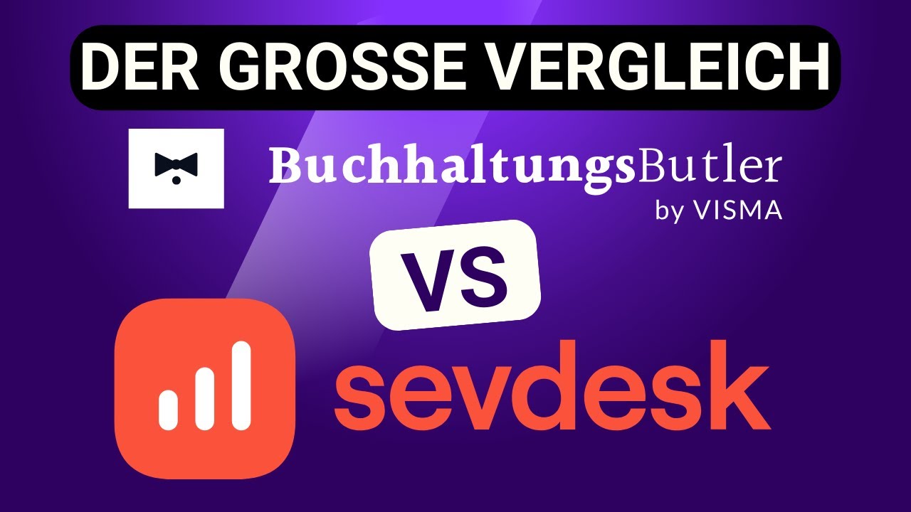 ⚡️ Buchhaltungsbutler vs. sevDesk – Welche Software passt besser zu dir?