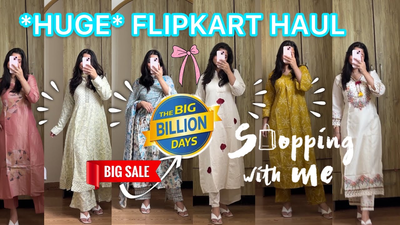 Big Billion days Sale *HUGE* kurta sets| Pakistani style😍🌸 | Ruchie 