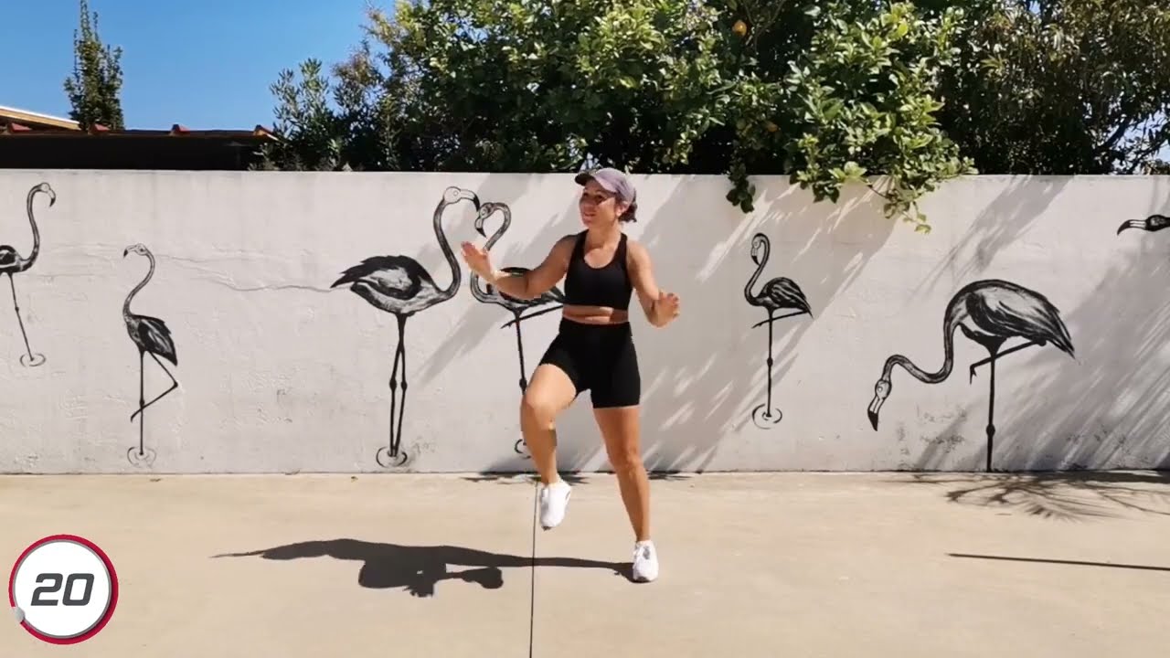 CAMINHAR EM CASA - 2.500 passos - 2km - 20 minutos de aeróbica, tudo em pé, sem equipamentos